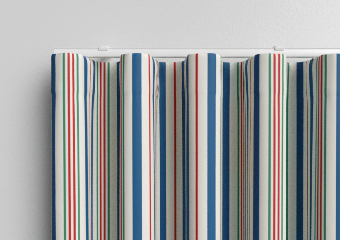 The British Stripe Co. George, Liverpool No.1 - Made to Measure Curtains - Image 13